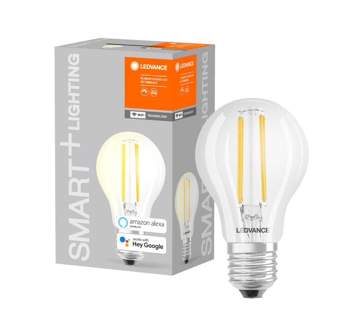 LEDVANCE SMART+ standard filamentpære hvid E27 5,5 W